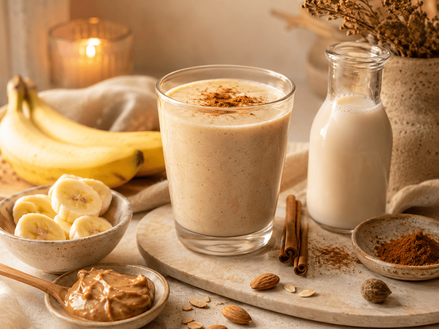 Banana & Almond Sleep Smoothie