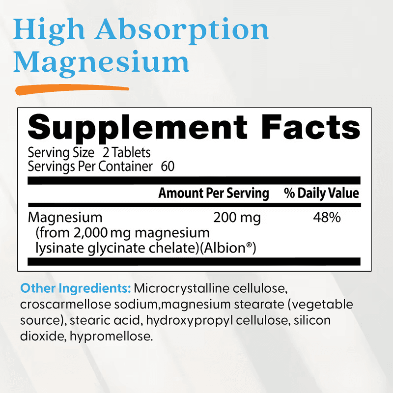 High Absorption Magnesium Lysinate Glycinate thumbnail 3